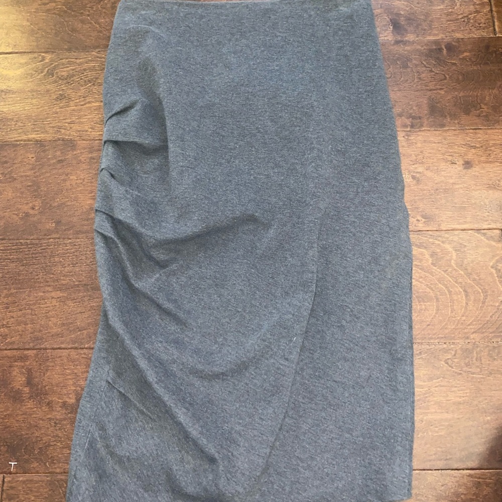 Brunello Cucinelli Side Rouched Skirt